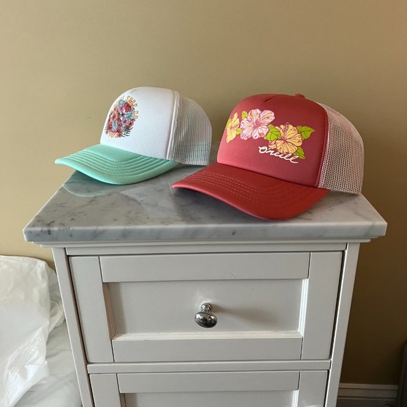 NWT O'Neill Ravi Poly Trucker Hat, Set of 2 - Picture 12 of 14